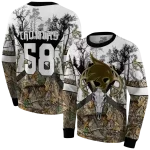 custom texas state bobcats forest silhouette hoodie best selling