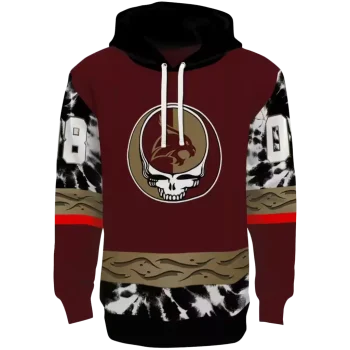 custom texas state bobcats grateful vibes maroon hoodie best selling