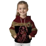 custom texas state bobcats grim reaper maroon black hoodie best selling