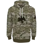 custom texas state bobcats military style hoodie best selling