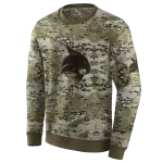 custom texas state bobcats military style hoodie best selling