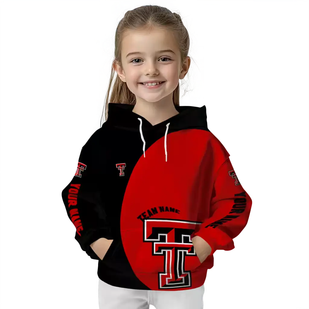 custom texas tech red raiders minimalist design red black hoodie top rated custom texas tech red raiders minimalist design red black hoodie top rated