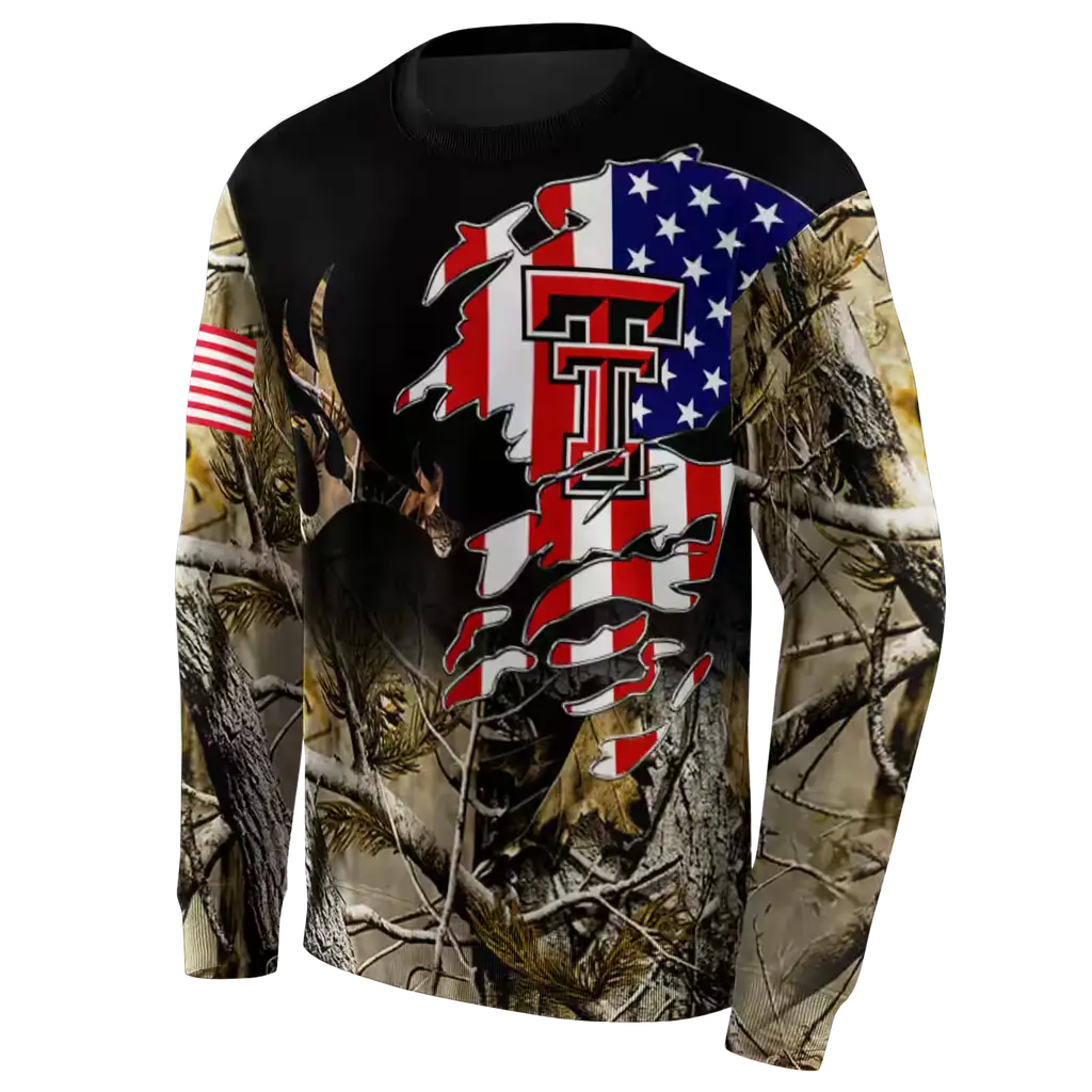 custom texas tech red raiders tree camo hoodie new arrival custom texas tech red raiders tree camo hoodie new arrival