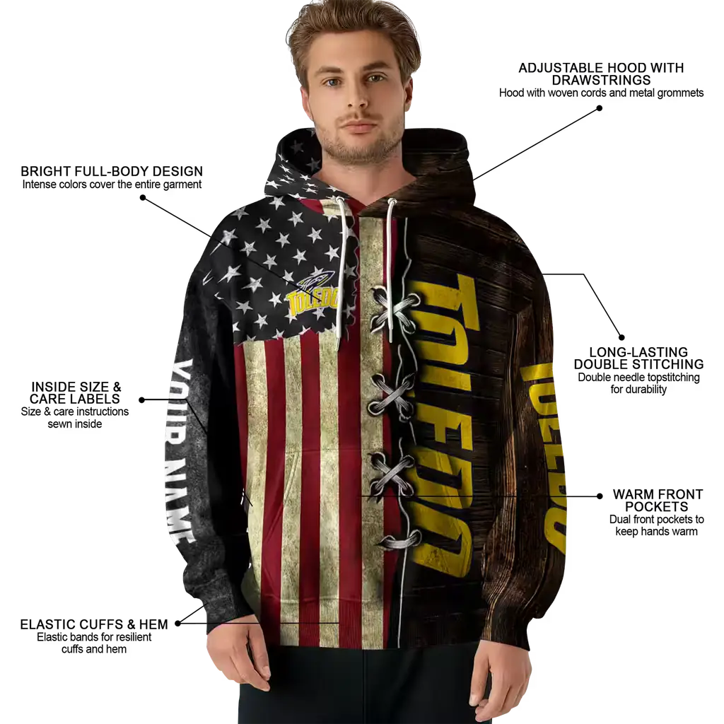 custom toledo rockets american pride hoodie latest model custom toledo rockets american pride hoodie latest model