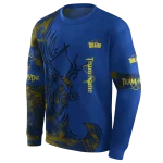 custom toledo rockets deer silhouette blue hoodie best selling