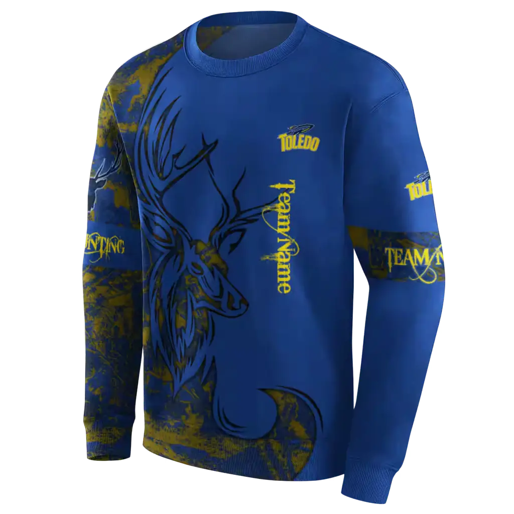 custom toledo rockets deer silhouette blue hoodie new arrival custom toledo rockets deer silhouette blue hoodie new arrival