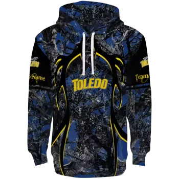 custom toledo rockets hunting theme blue black hoodie best selling