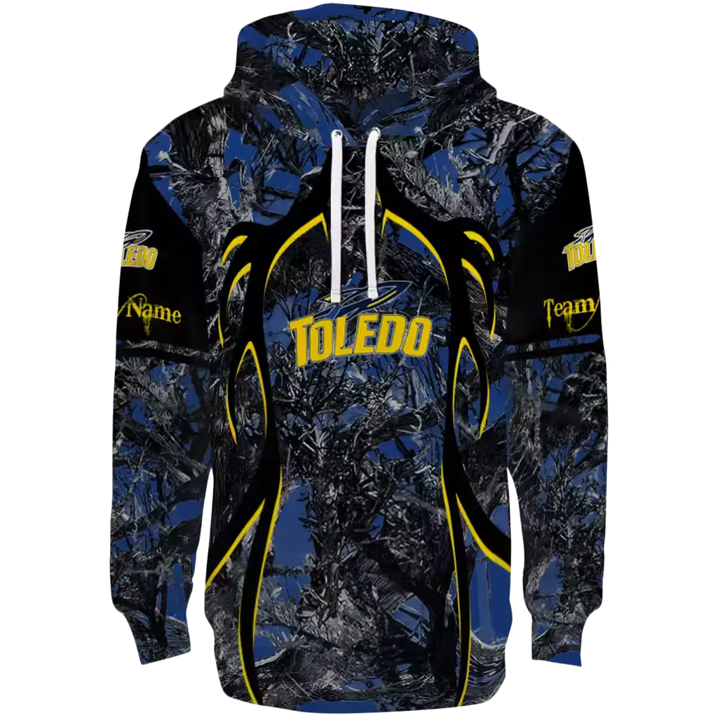 custom toledo rockets hunting theme blue black hoodie best selling custom toledo rockets hunting theme blue black hoodie best selling