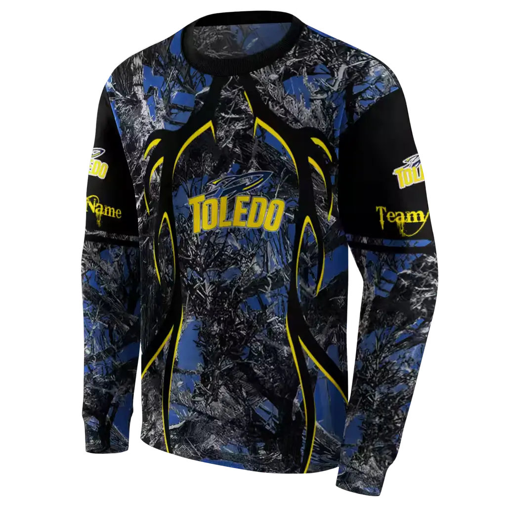 custom toledo rockets hunting theme blue black hoodie new arrival custom toledo rockets hunting theme blue black hoodie new arrival
