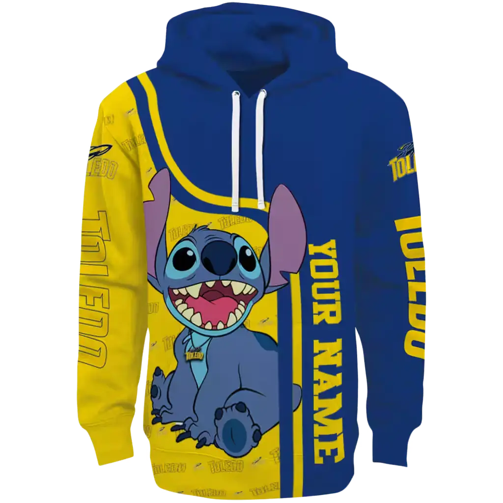 custom toledo rockets stitch blue hoodie best selling custom toledo rockets stitch blue hoodie best selling