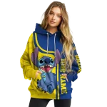 custom toledo rockets stitch blue hoodie best selling