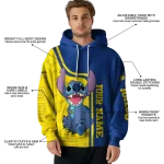 custom toledo rockets stitch blue hoodie best selling