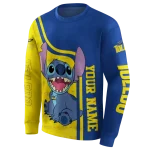 custom toledo rockets stitch blue hoodie best selling
