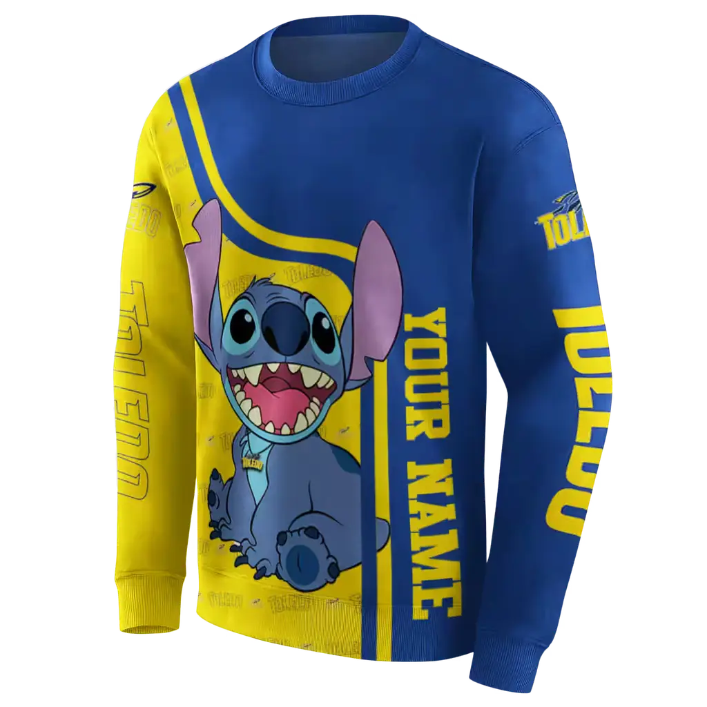 custom toledo rockets stitch blue hoodie new arrival custom toledo rockets stitch blue hoodie new arrival