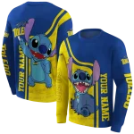 custom toledo rockets stitch blue hoodie best selling