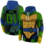 custom toledo rockets superhero armor blue green hoodie best selling