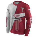custom troy trojans abstract shape red hoodie best selling