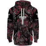 custom troy trojans hunting theme red black hoodie best selling