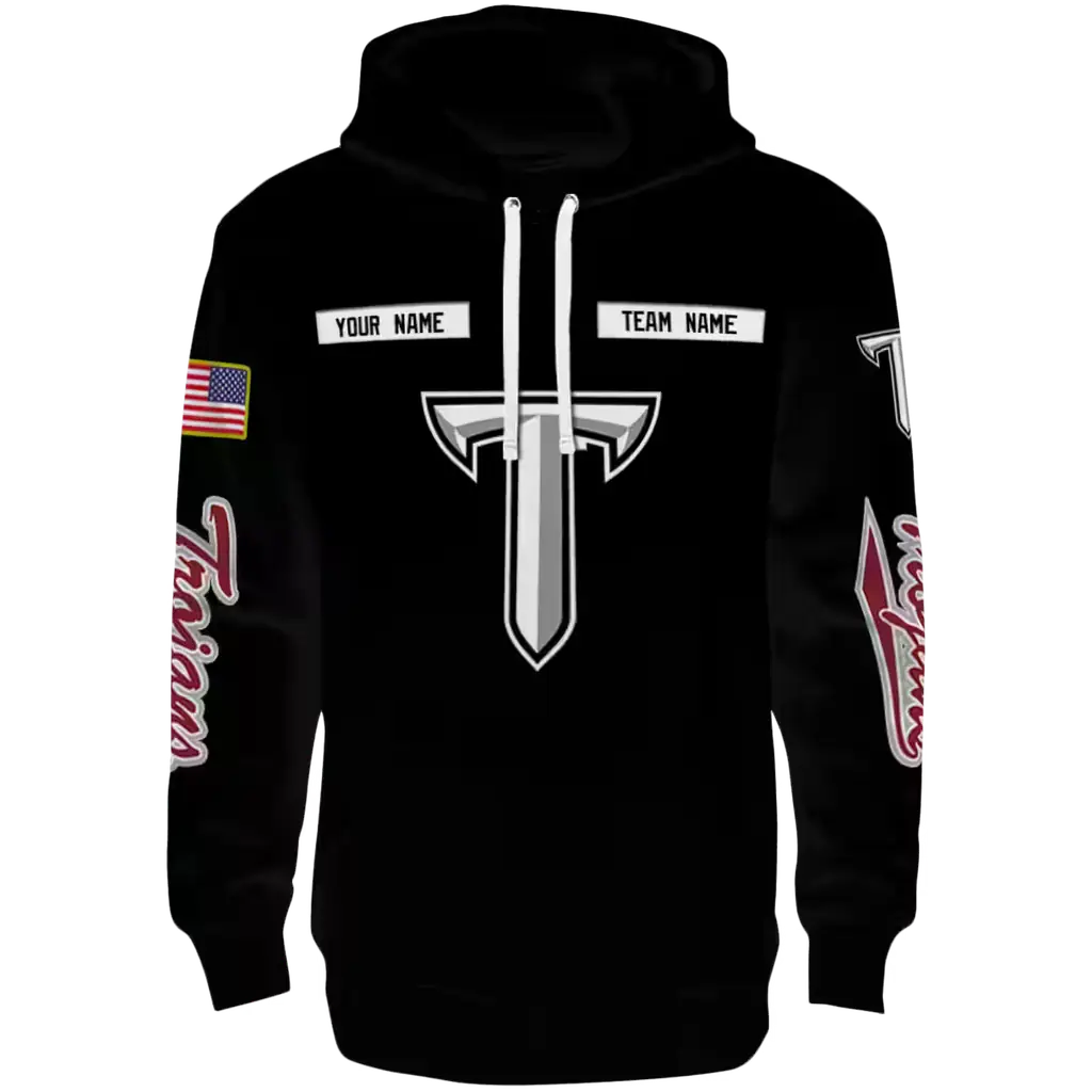 custom troy trojans punisher skull black hoodie best selling custom troy trojans punisher skull black hoodie best selling