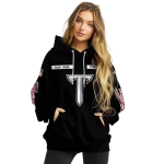 custom troy trojans punisher skull black hoodie best selling
