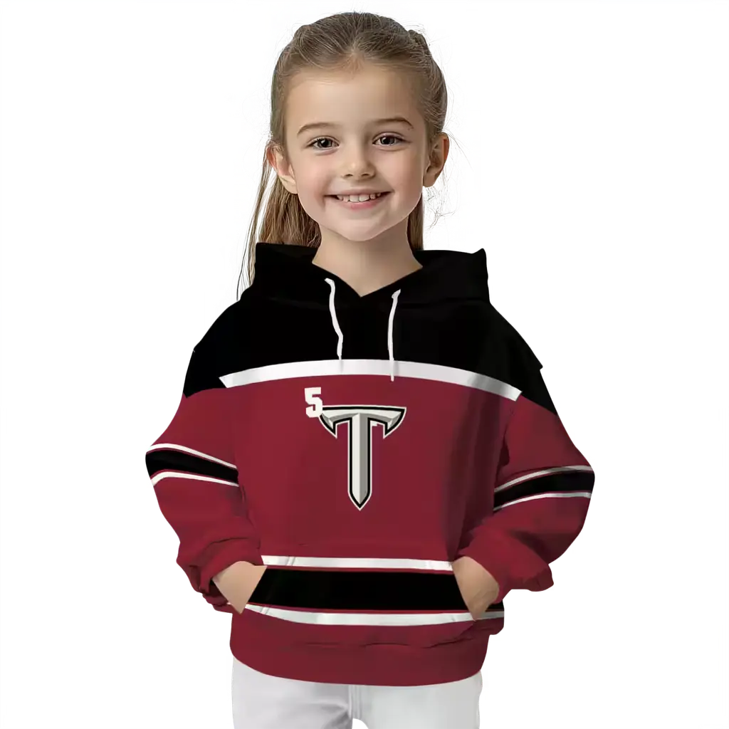 custom troy trojans striped pattern red hoodie top rated custom troy trojans striped pattern red hoodie top rated