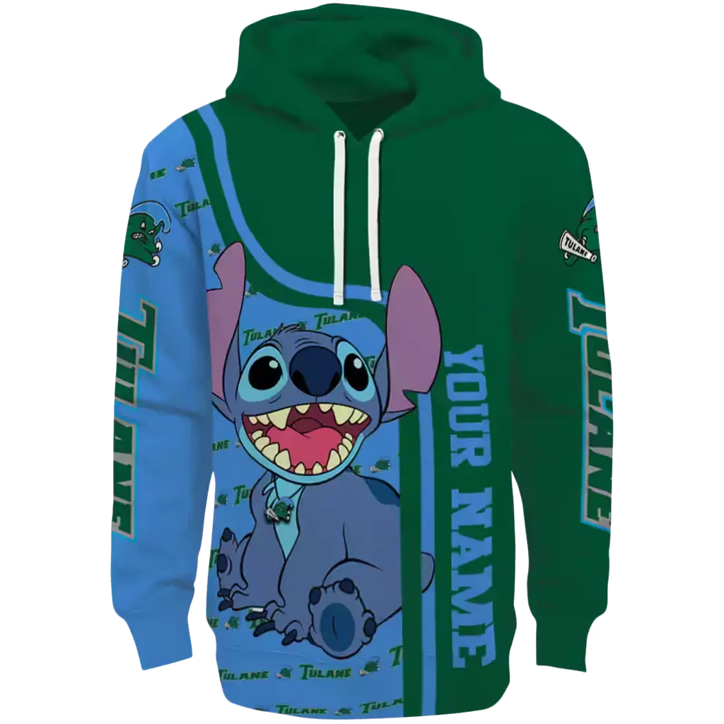 custom tulane green wave stitch green hoodie best selling custom tulane green wave stitch green hoodie best selling