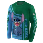 custom tulane green wave stitch green hoodie best selling