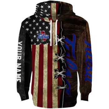 custom tulsa golden hurricane american pride hoodie best selling