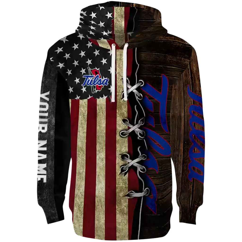 custom tulsa golden hurricane american pride hoodie best selling custom tulsa golden hurricane american pride hoodie best selling