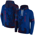 custom tulsa golden hurricane deer silhouette blue hoodie best selling