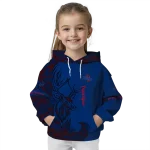 custom tulsa golden hurricane deer silhouette blue hoodie best selling