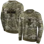custom tulsa golden hurricane military style hoodie best selling