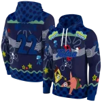 custom tulsa golden hurricane spongebob patrick star blue navy hoodie best selling