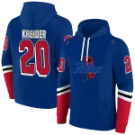 custom tulsa golden hurricane striped sleeves blue hoodie best selling