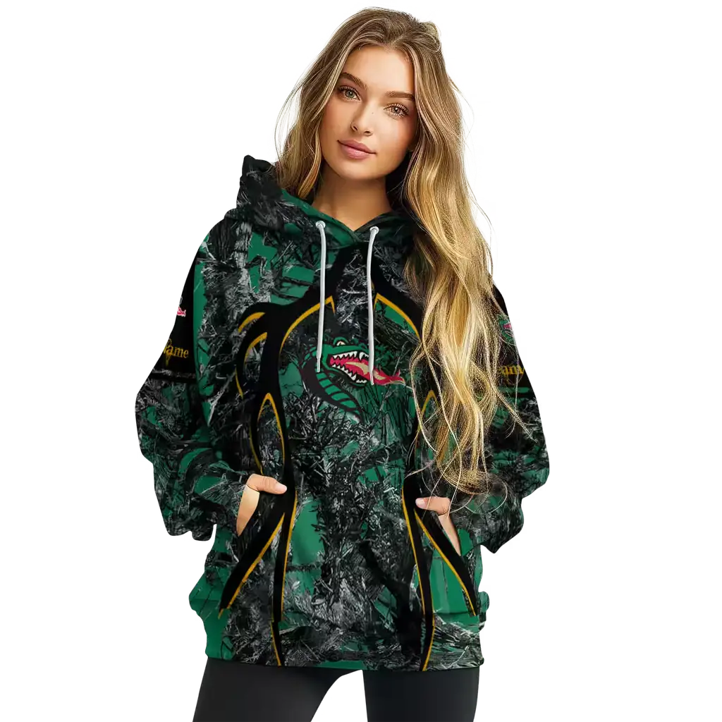 custom uab blazers hunting theme green black hoodie high quality custom uab blazers hunting theme green black hoodie high quality