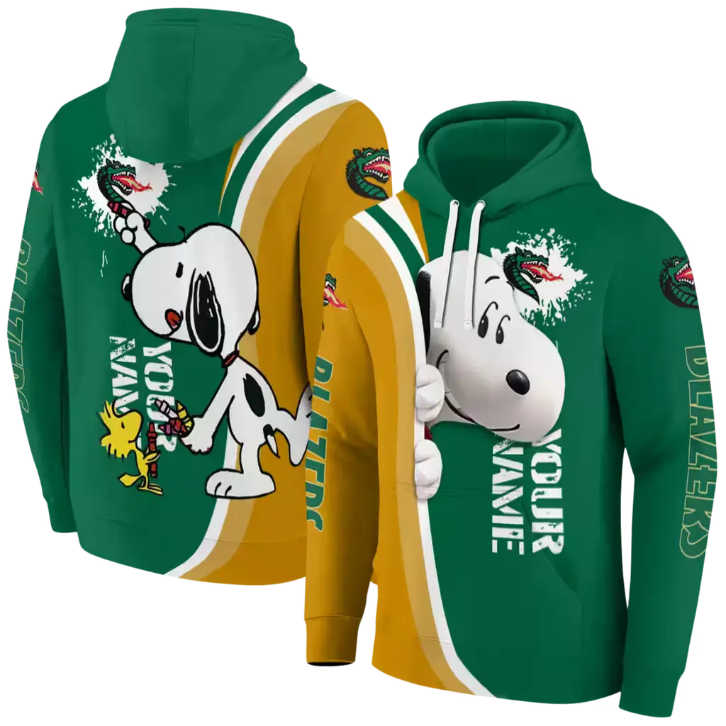custom uab blazers peeking snoopy green hoodie fashion forward custom uab blazers peeking snoopy green hoodie fashion forward