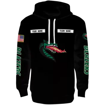 custom uab blazers punisher skull black hoodie best selling