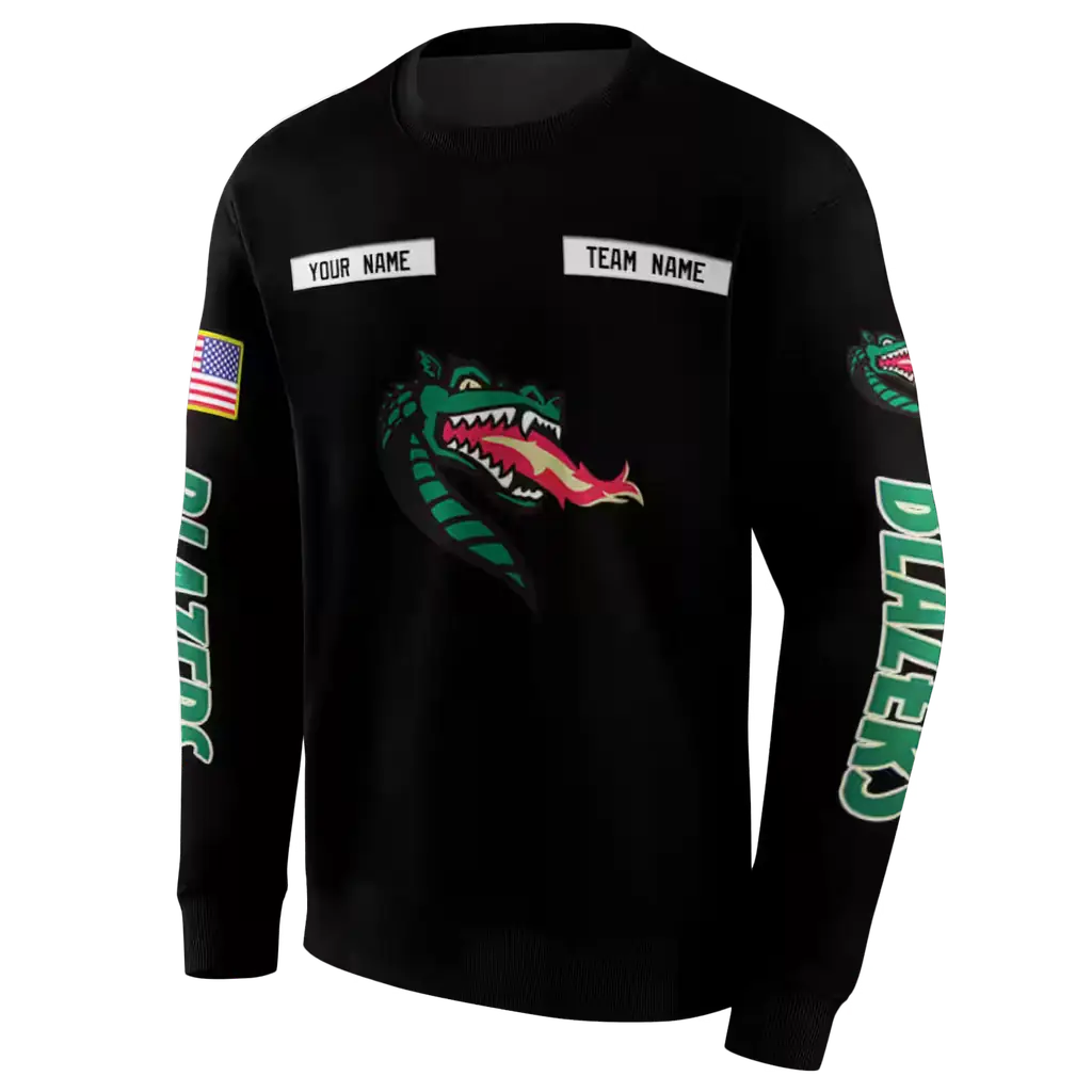 custom uab blazers punisher skull black hoodie new arrival custom uab blazers punisher skull black hoodie new arrival