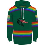 custom uab blazers rainbow stripes green hoodie best selling