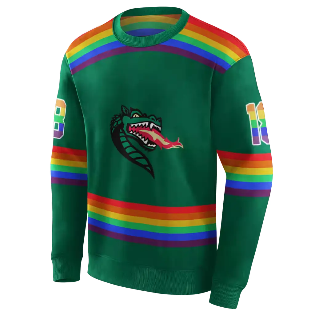 custom uab blazers rainbow stripes green hoodie new arrival custom uab blazers rainbow stripes green hoodie new arrival