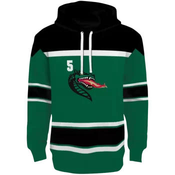 custom uab blazers striped pattern green hoodie best selling