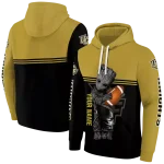 custom ucf knights baby groot gold black hoodie best selling
