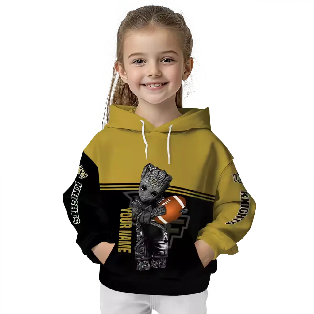 custom ucf knights baby groot gold black hoodie top rated custom ucf knights baby groot gold black hoodie top rated