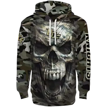 custom ucf knights camo skull hoodie best selling