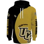 custom ucf knights minimalist design gold black hoodie best selling