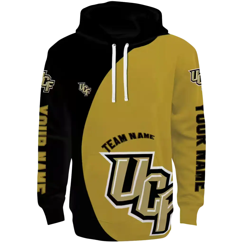 custom ucf knights minimalist design gold black hoodie best selling custom ucf knights minimalist design gold black hoodie best selling