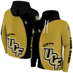 custom ucf knights minimalist design gold black hoodie best selling