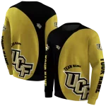 custom ucf knights minimalist design gold black hoodie best selling
