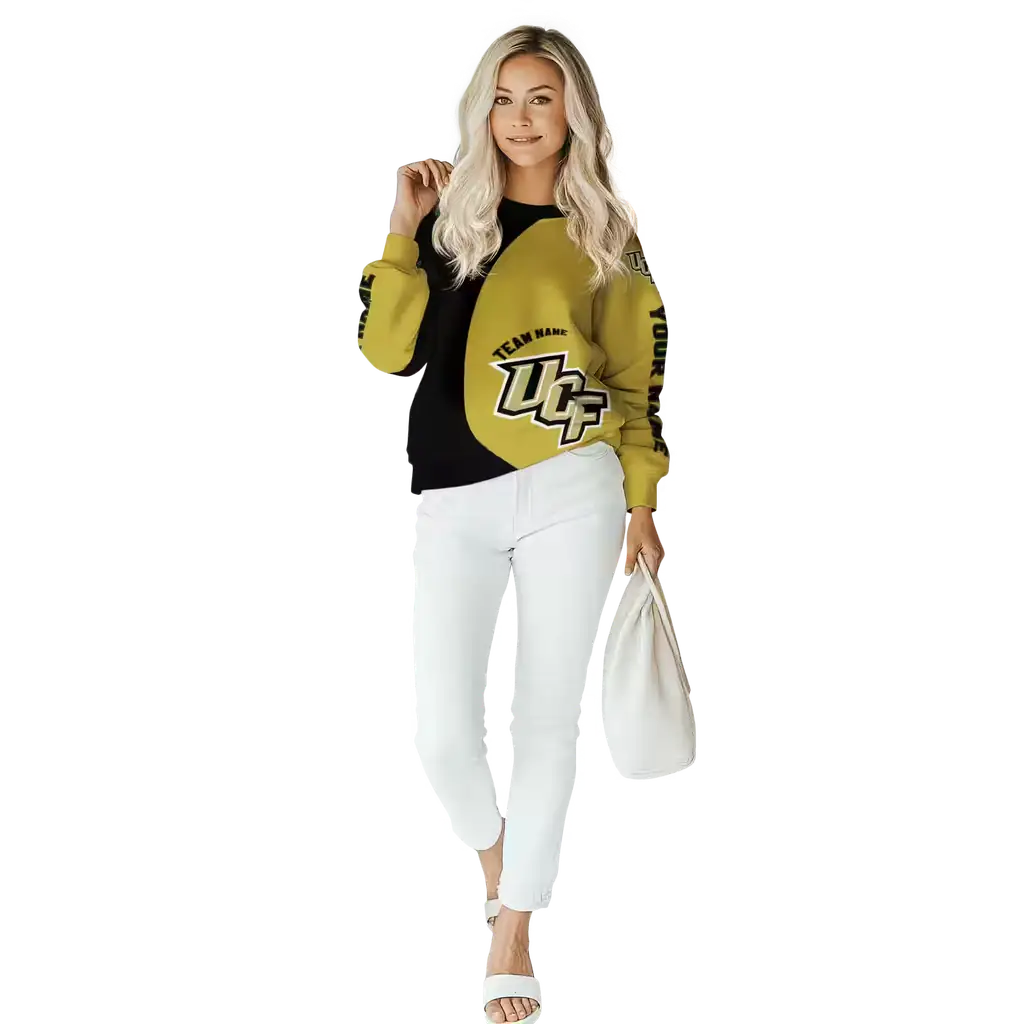 custom ucf knights minimalist design gold black hoodie trendy custom ucf knights minimalist design gold black hoodie trendy