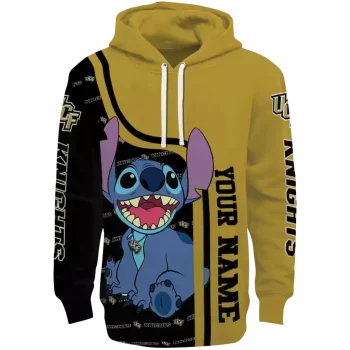 custom ucf knights stitch gold hoodie best selling